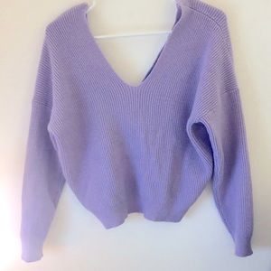 Forever 21 off the shoulder sweatshirt